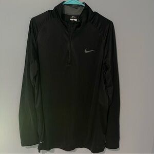 Nike Men's Black Lightweight Jacket | DryFit | Large